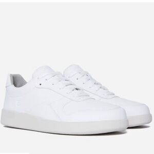 Everlane The ReLeather Court Sneakers Size 5 In White